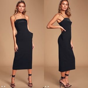 Lulus | C/MEO Next Step Black Mini Dress